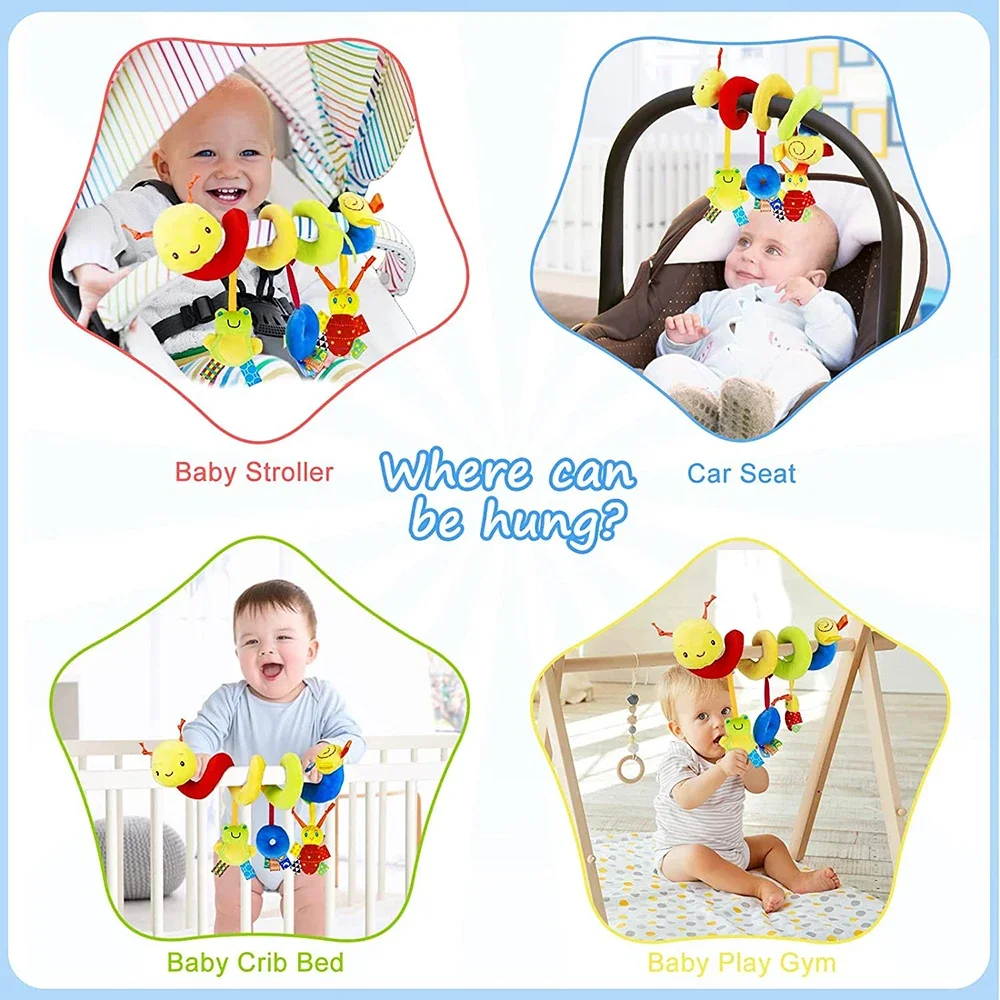 Mainan Kereta Dorong Spiral Ma - Baby Nursery Trolley ulasan dan harga