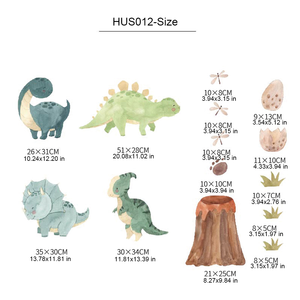 Stiker dinding dinosaurus, sti - Baby Nursery Boy ulasan dan harga