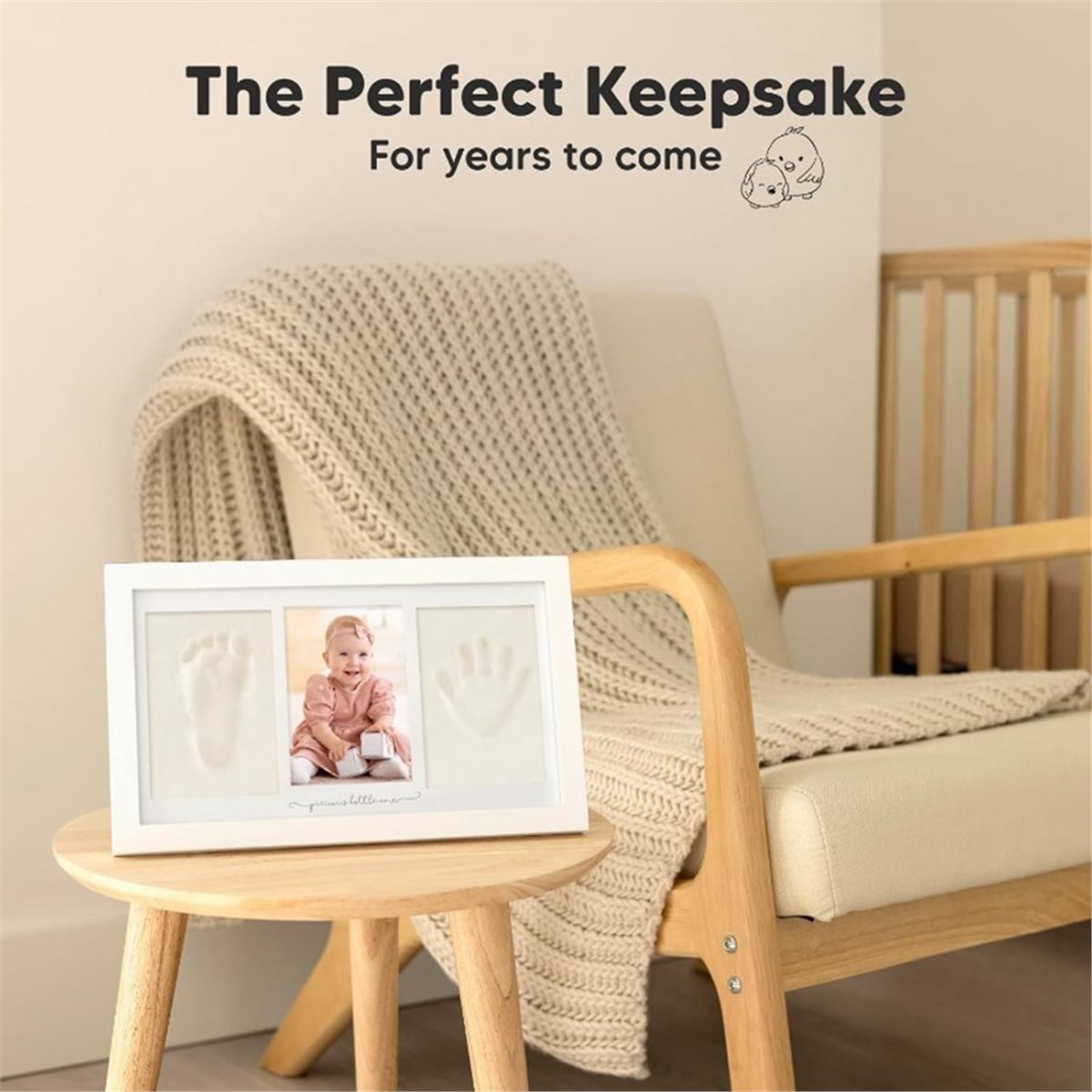 Y69A Kit Kenang-kenangan Jejak - Baby Nursery Frames ulasan dan harga
